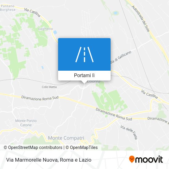 Mappa Via Marmorelle Nuova