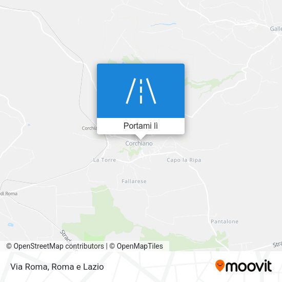 Mappa Via Roma