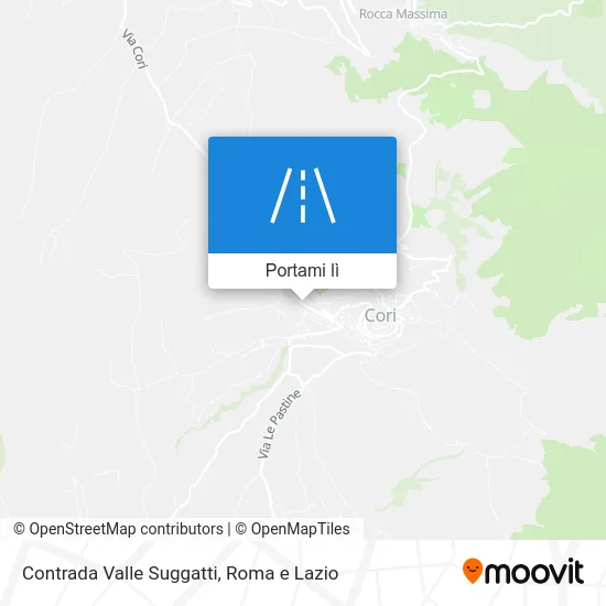 Mappa Contrada Valle Suggatti