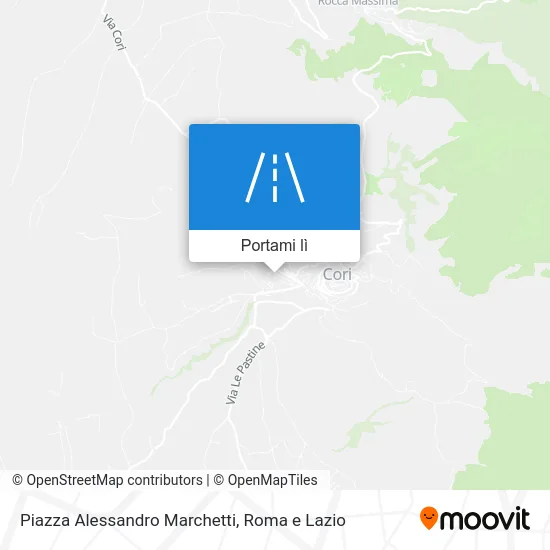 Mappa Piazza Alessandro Marchetti