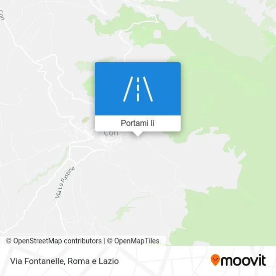 Mappa Via Fontanelle