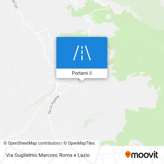 Mappa Via Guglielmo Marconi