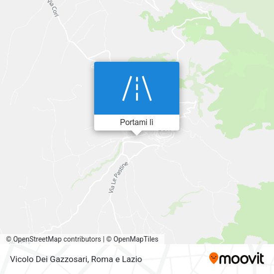 Mappa Vicolo Dei Gazzosari