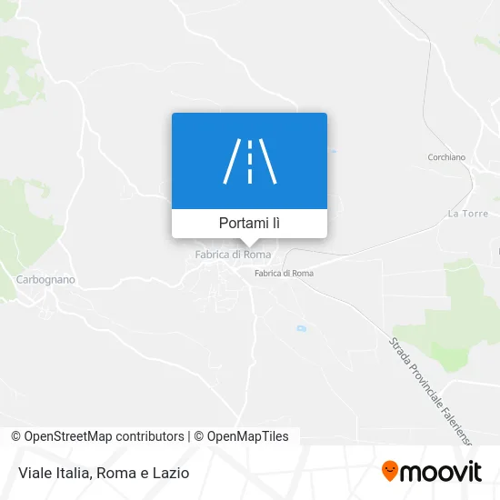 Mappa Viale Italia