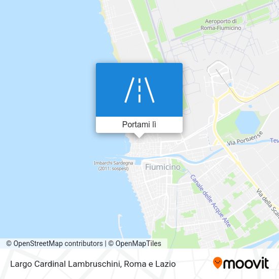 Mappa Largo Cardinal Lambruschini