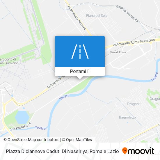 Mappa Piazza Diciannove Caduti Di Nassiriya