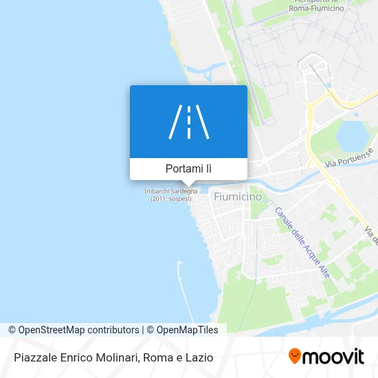 Mappa Piazzale Enrico Molinari