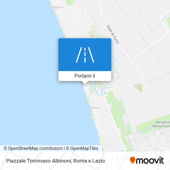 Mappa Piazzale Tommaso Albinoni