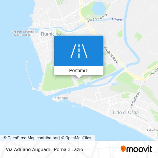 Mappa Via Adriano Auguadri