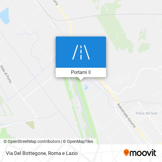 Mappa Via Del Bottegone