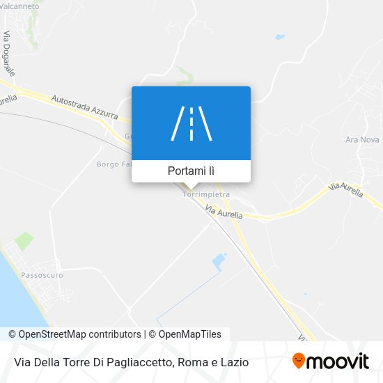 Mappa Via Della Torre Di Pagliaccetto