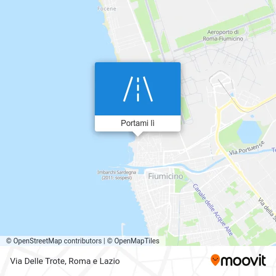 Mappa Via Delle Trote