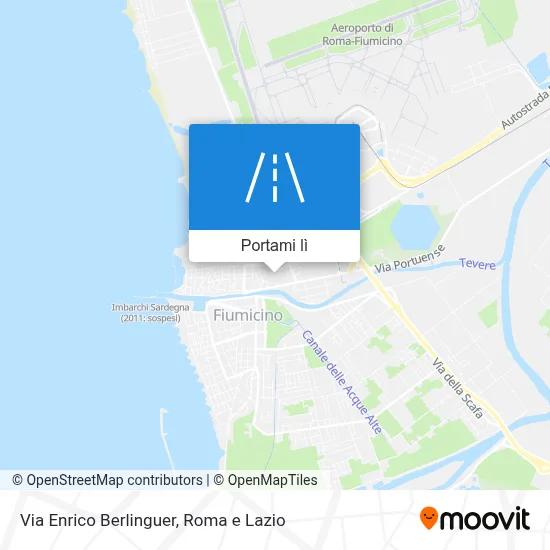 Mappa Via Enrico Berlinguer