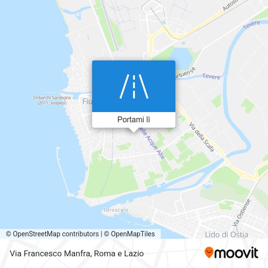 Mappa Via Francesco Manfra