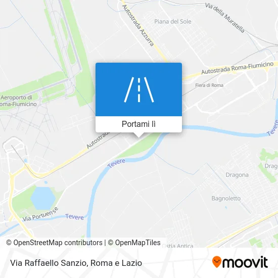 Mappa Via Raffaello Sanzio