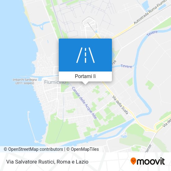 Mappa Via Salvatore Rustici