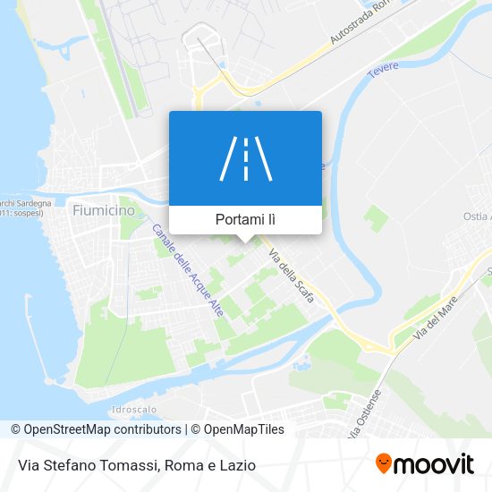Mappa Via Stefano Tomassi