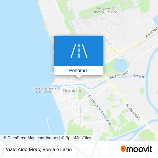 Mappa Viale Aldo Moro