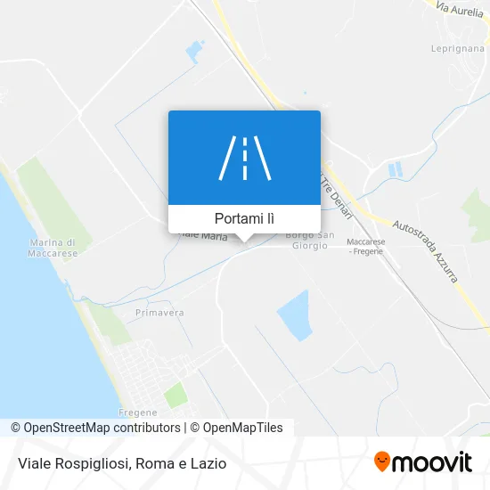 Mappa Viale Rospigliosi