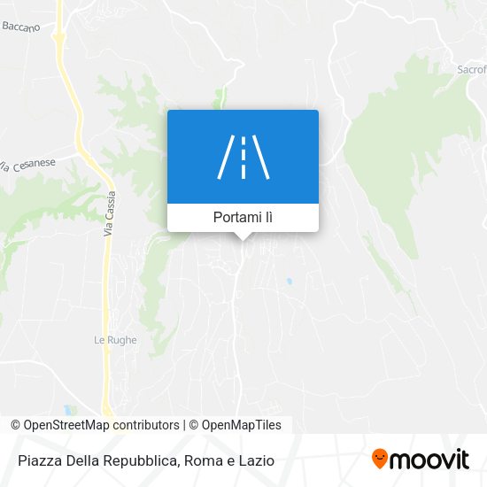 Mappa Piazza Della Repubblica