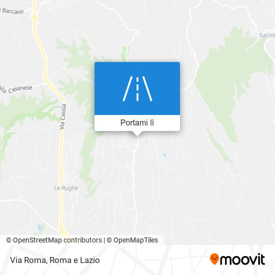 Mappa Via Roma