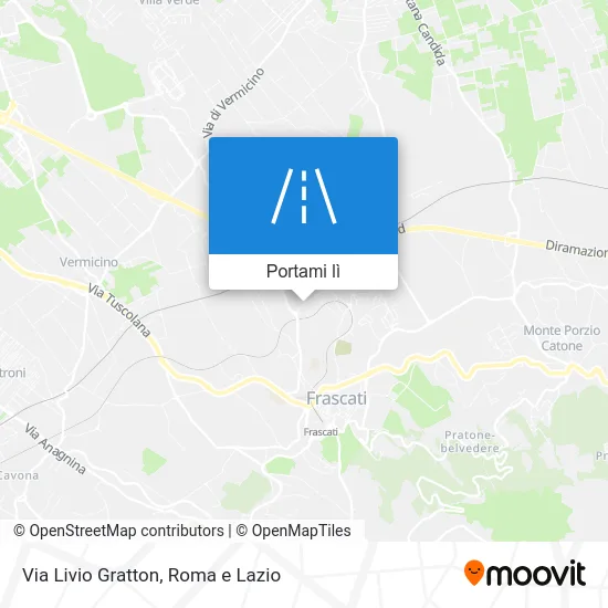Mappa Via Livio Gratton