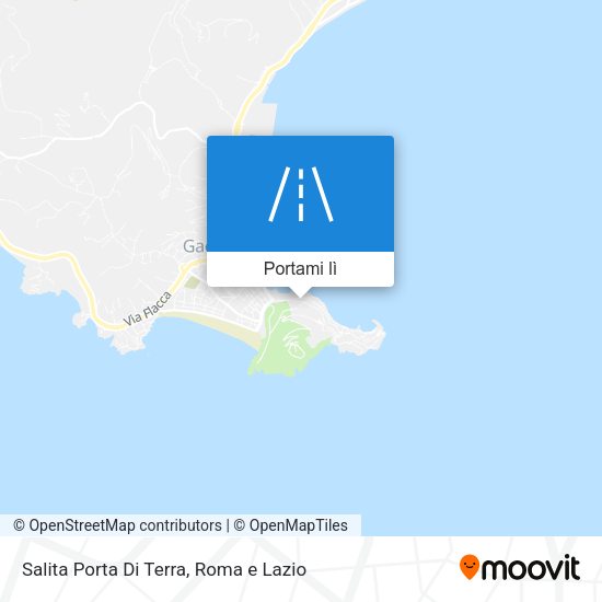 Mappa Salita Porta Di Terra