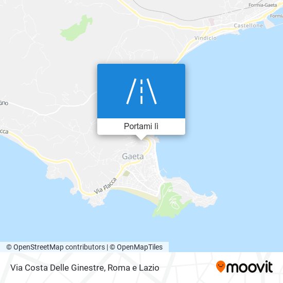 Mappa Via Costa Delle Ginestre