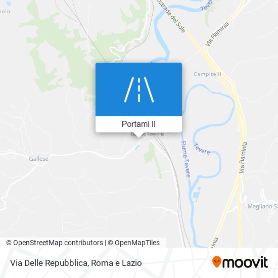 Mappa Via Delle Repubblica