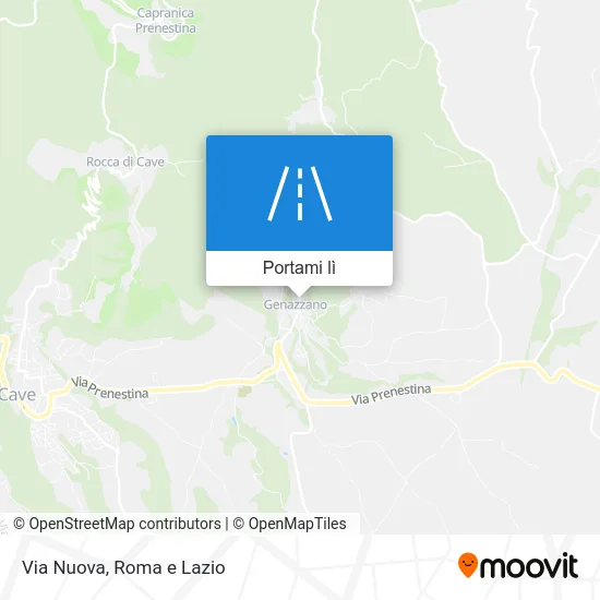 Mappa Via Nuova
