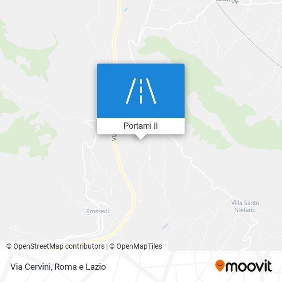 Mappa Via Cervini