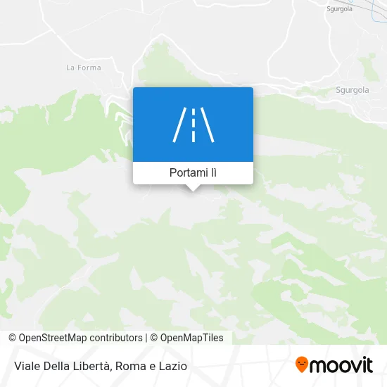 Mappa Viale Della Libertà