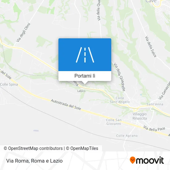 Mappa Via Roma
