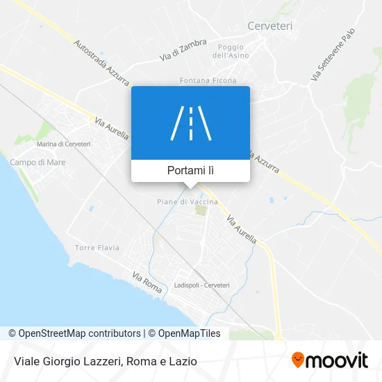 Mappa Viale Giorgio Lazzeri