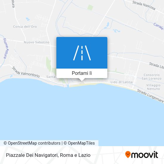 Mappa Piazzale Dei Navigatori