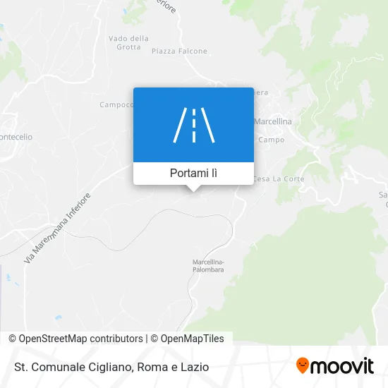 Mappa St. Comunale Cigliano