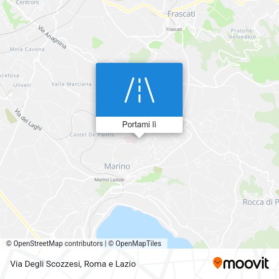 Mappa Via Degli Scozzesi