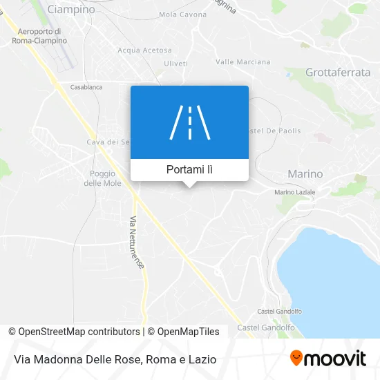 Mappa Via Madonna Delle Rose