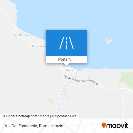 Mappa Via Del Fossaccio