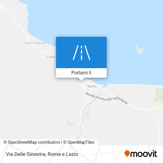 Mappa Via Delle Ginestre