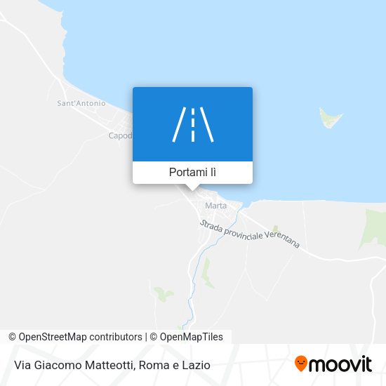 Mappa Via Giacomo Matteotti