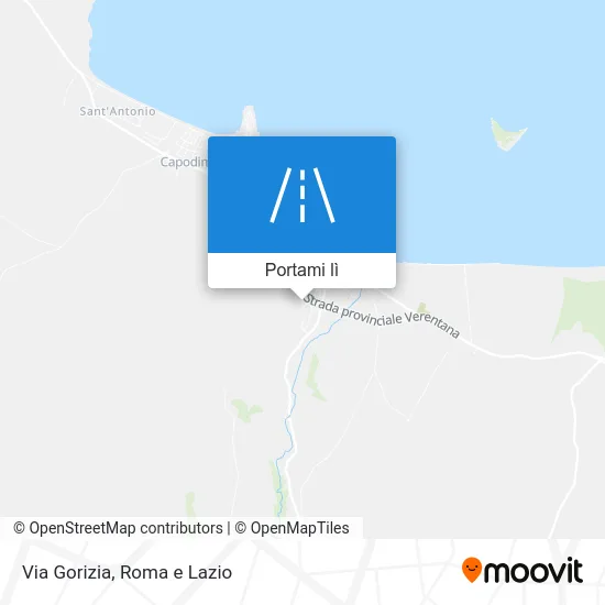 Mappa Via Gorizia