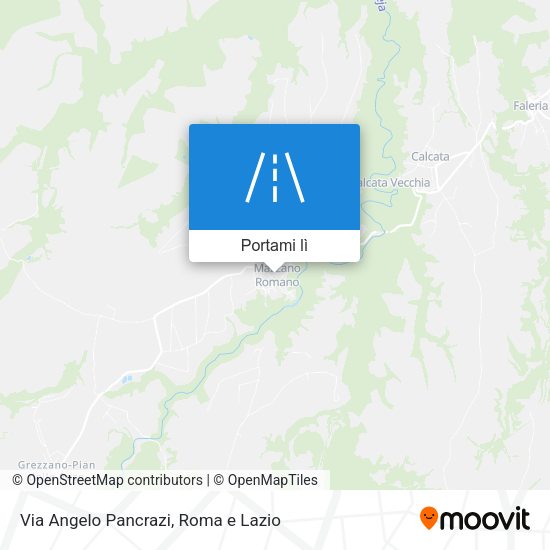 Mappa Via Angelo Pancrazi
