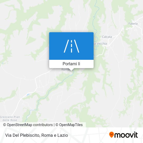 Mappa Via Del Plebiscito