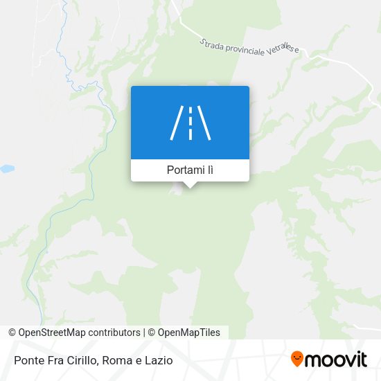 Mappa Ponte Fra Cirillo
