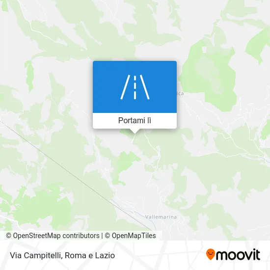 Mappa Via Campitelli