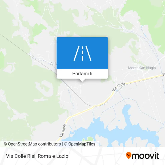 Mappa Via Colle Risi
