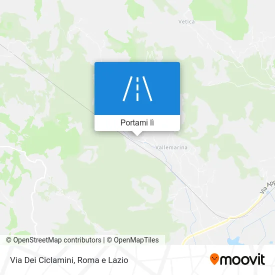 Mappa Via Dei Ciclamini