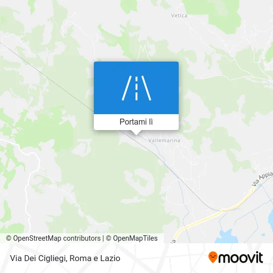 Mappa Via Dei Cigliegi