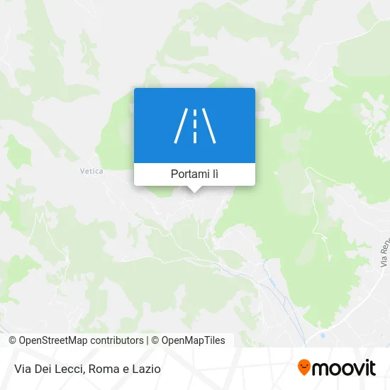 Mappa Via Dei Lecci